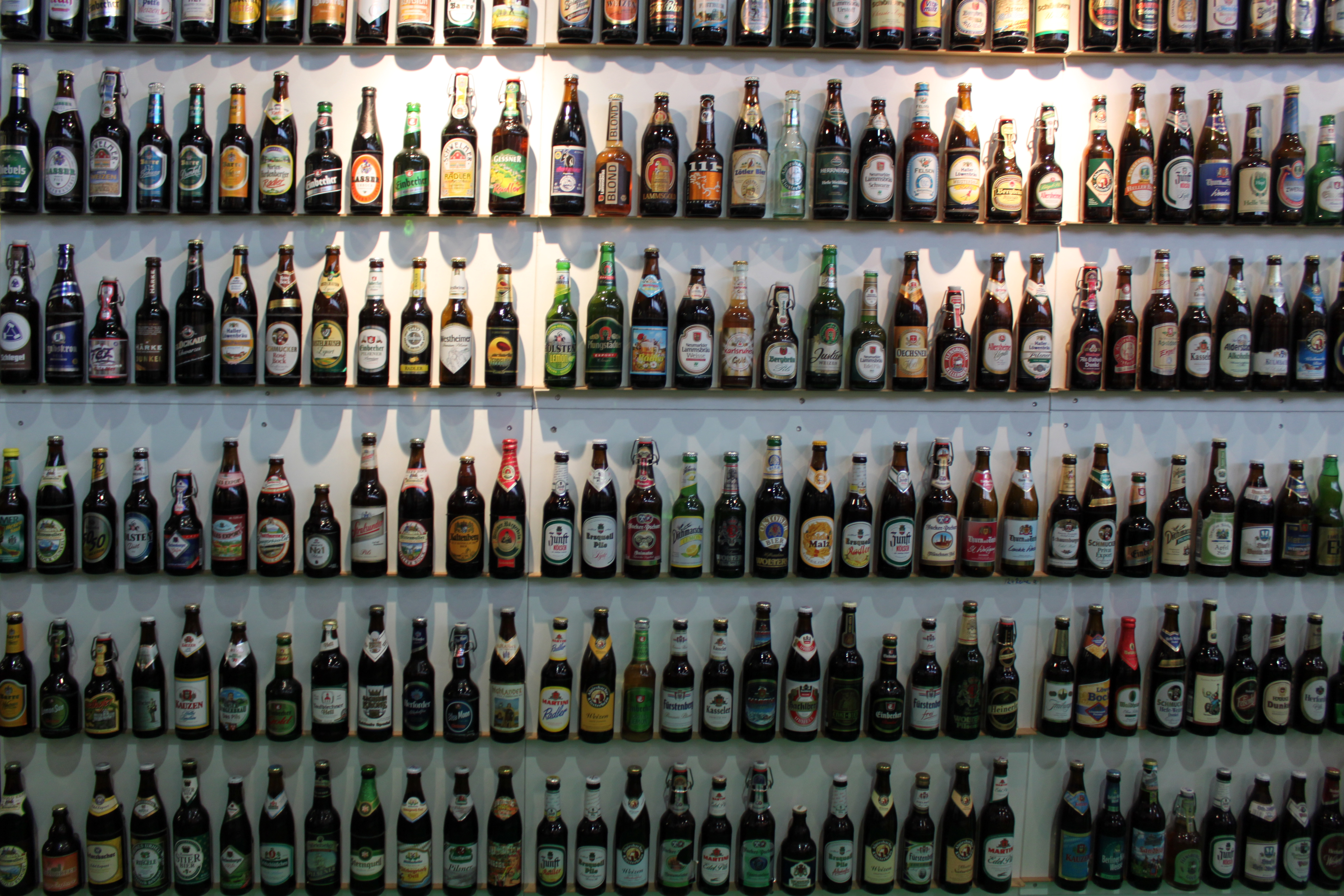 Colección de cervezas