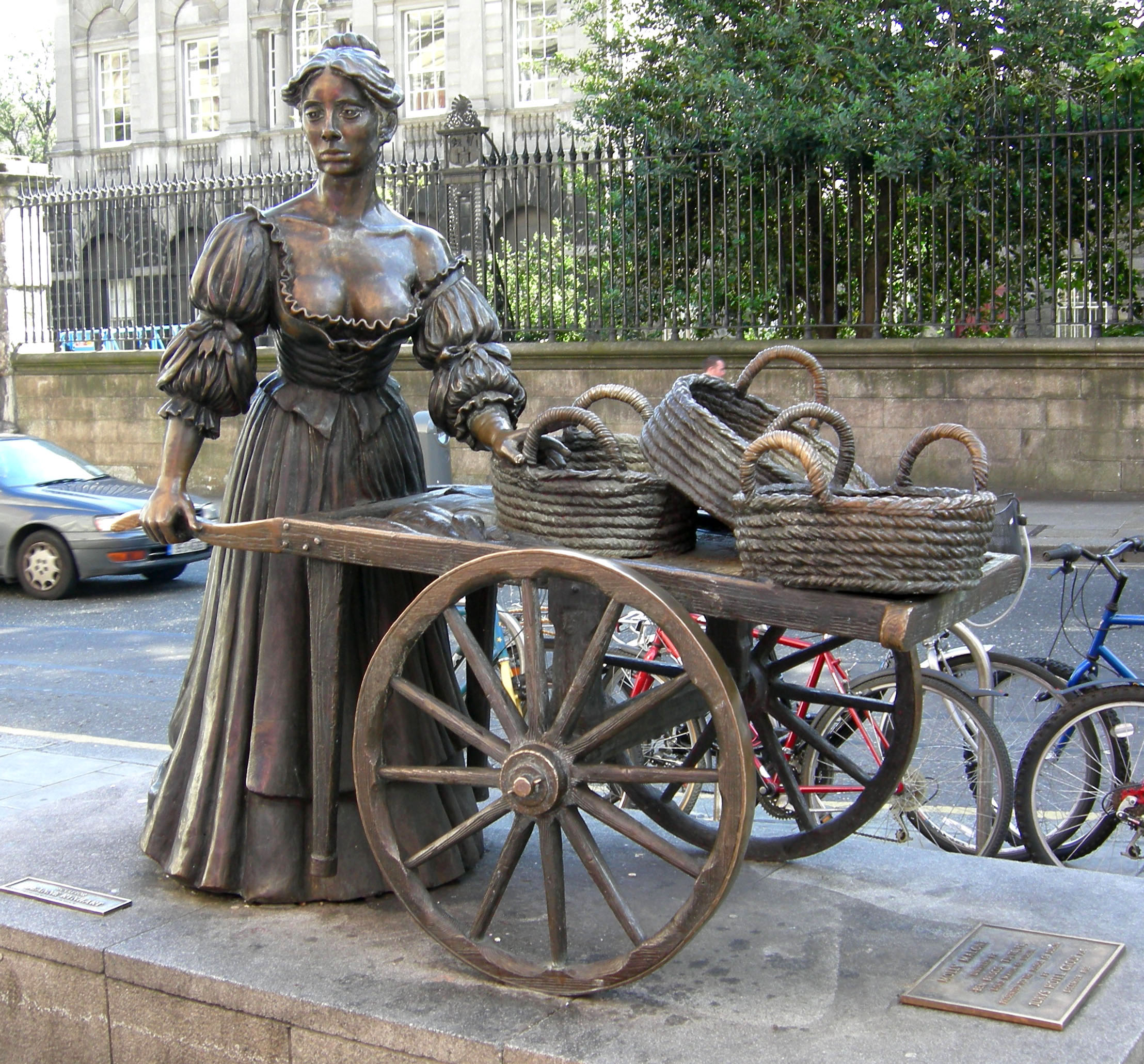Estatua de Molly Malone en Dublín