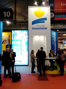 Vista del stand de Panavisión Tours