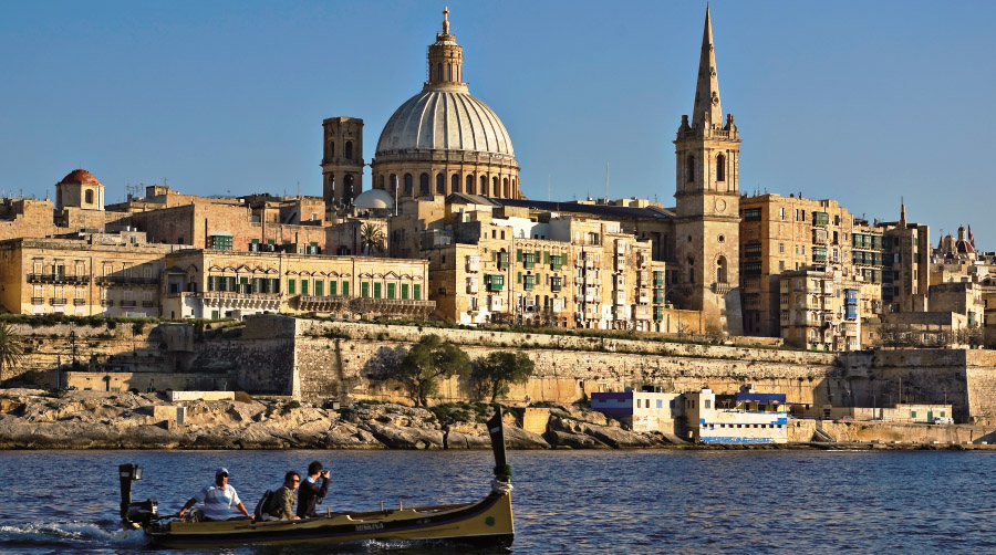 La Valeta es la capital de Malta y una de las ciudades más interesantes del mediterráneo