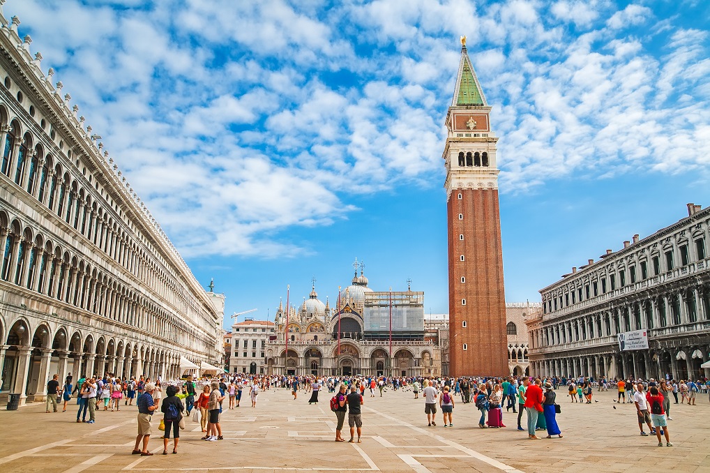 El Complejo de San Marcos es una de las visitas obligadas de Venecia
