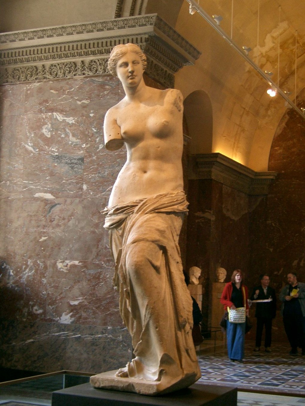 Venus de Milo en el Louvre