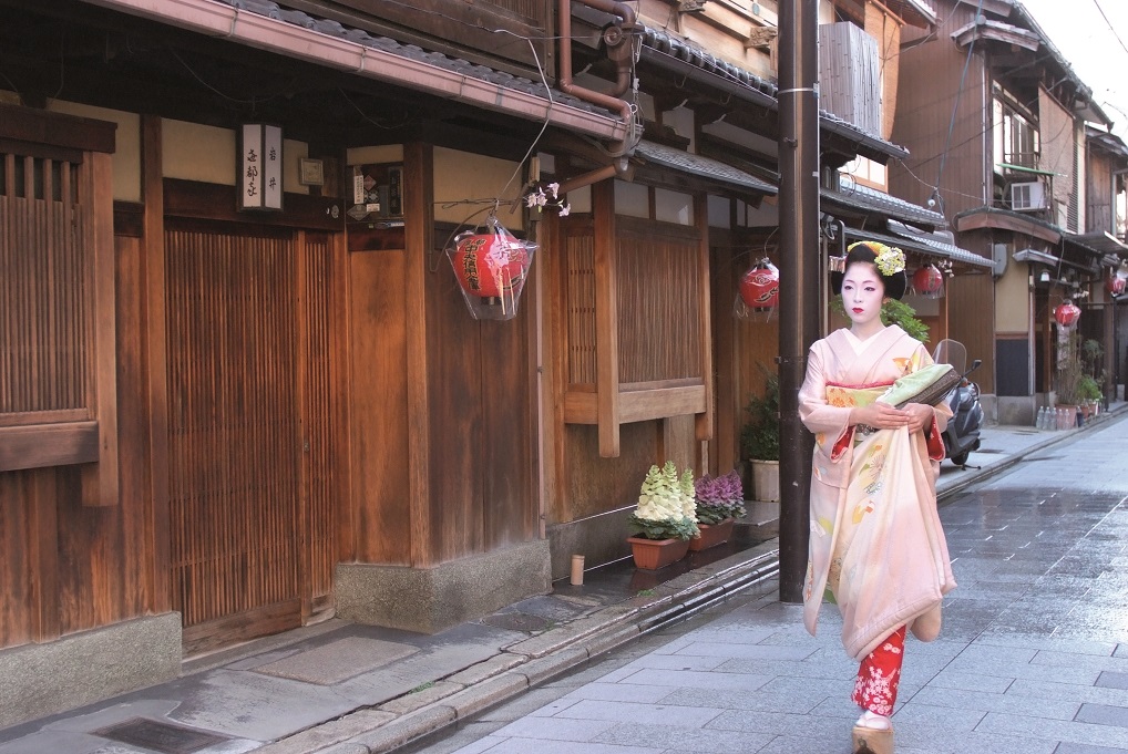 Geisha en Gion